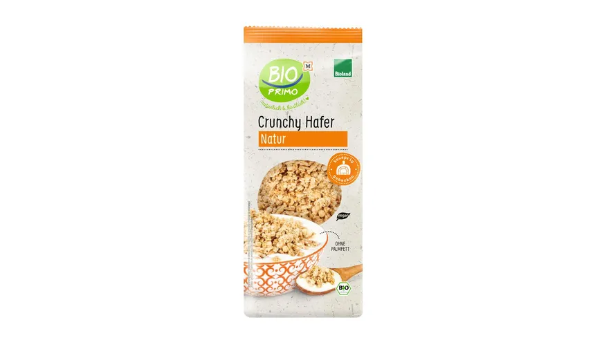 Bio Primo Bioland Crunchy Hafer Natur Online Bestellen M Ller