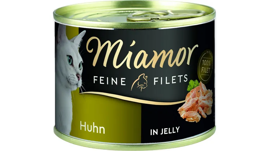 Miamor Katzennassfutter Feine Filets Huhn In Jelly Online Bestellen