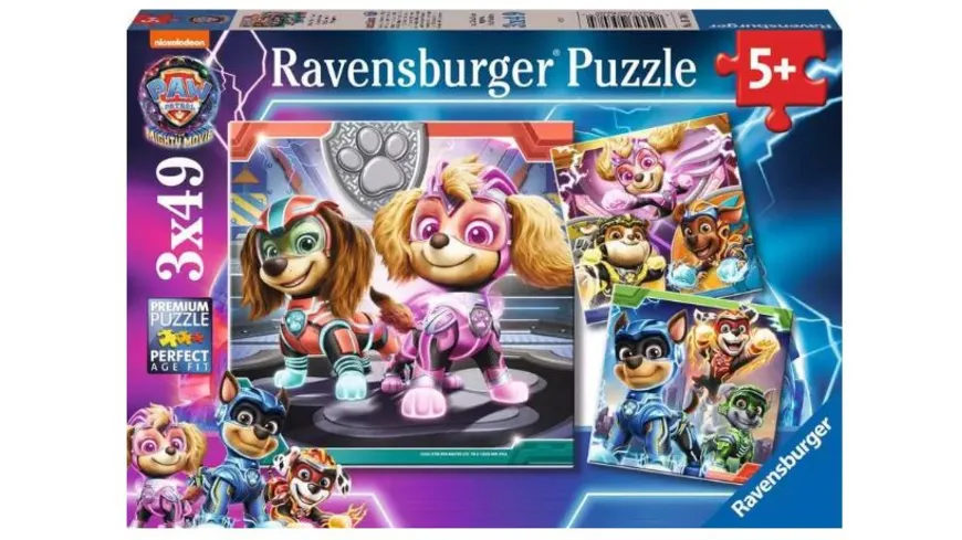 Ravensburger Puzzle PAW Patrol The Mighty Movie 49 Teile Online