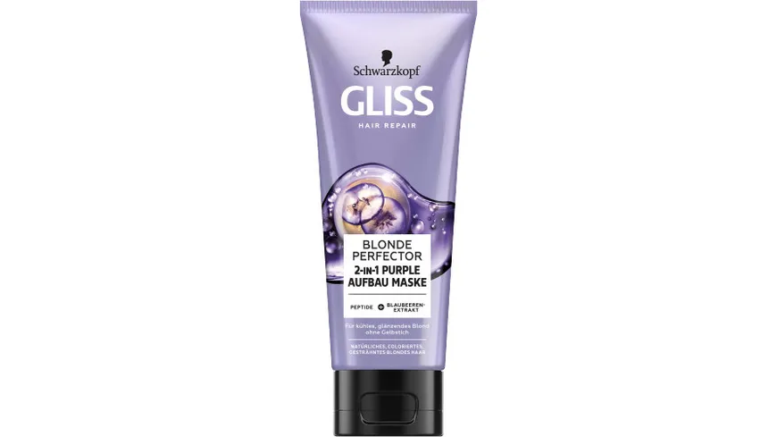 GLISS Blonde Perfector 2 In 1 Aufbau Purple Aufbau Maske Online