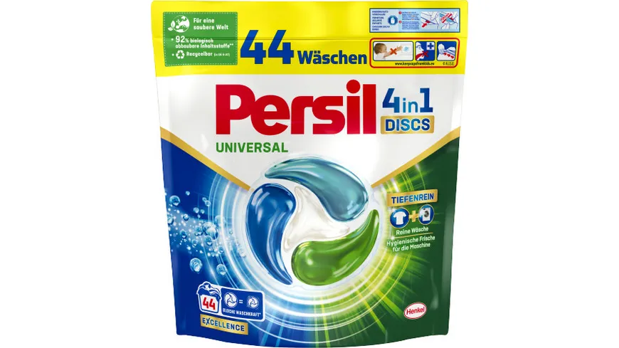 Persil In Discs Universal Excellence Wl Vollwaschmittel Online