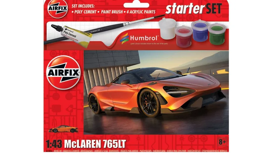 Airfix A55006 Starter Set McLaren 765LT online bestellen MÜLLER