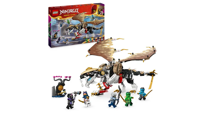 LEGO NINJAGO 71809 Egalt Der Meisterdrache Ninja Set Mit Drachen