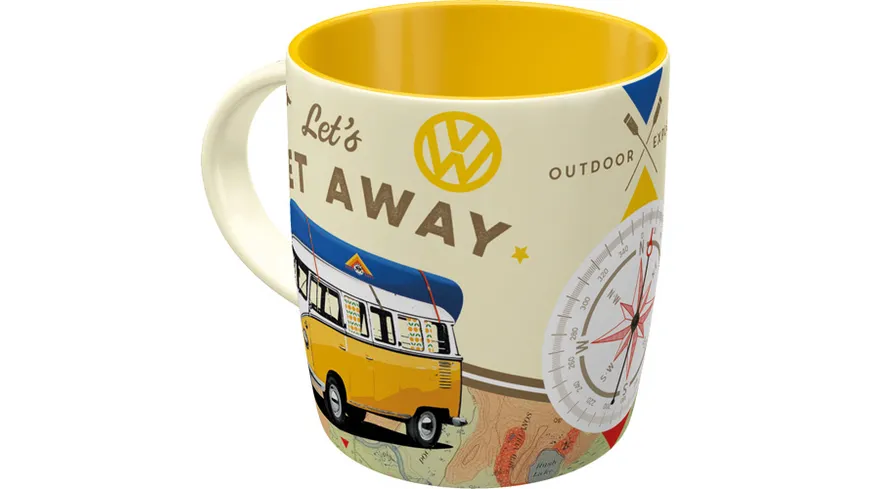 Nostalgic Art Tasse VW Bulli Let s get away online bestellen MÜLLER