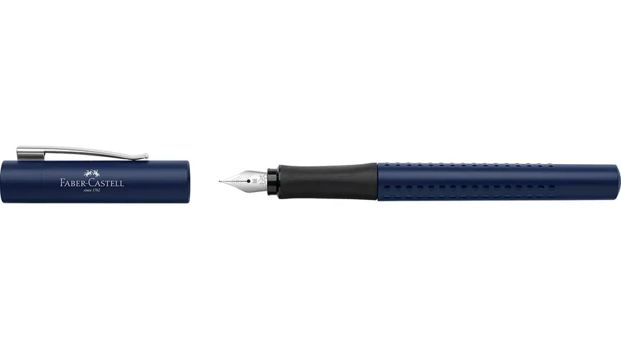 FABER CASTELL Füller Grip 2011 M klassik blau online bestellen MÜLLER