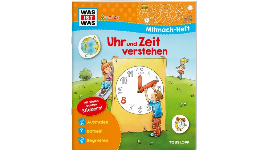 WAS IST WAS Junior Mitmachheft Uhr Und Zeit Verstehen Online Bestellen