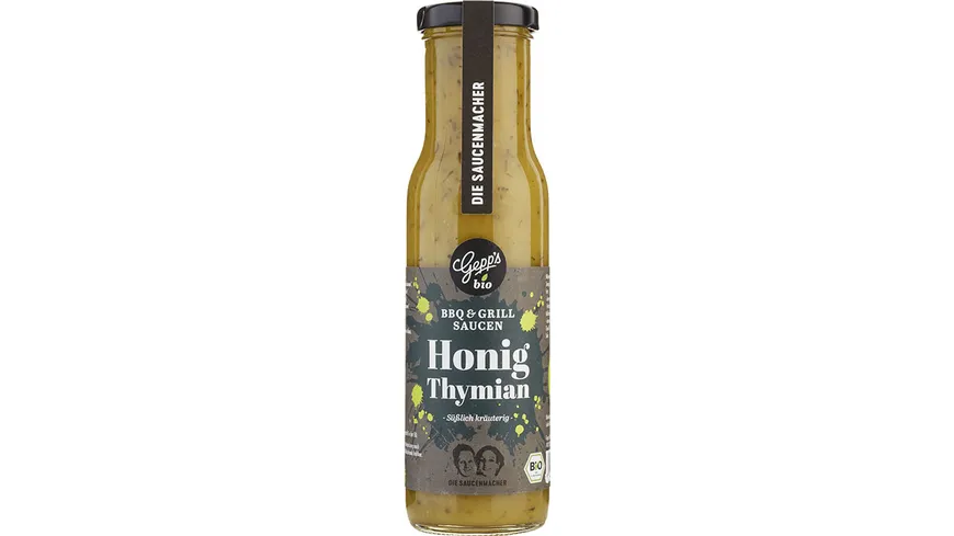 Gepp S Sauce Bio Honig Thymian Online Bestellen M Ller