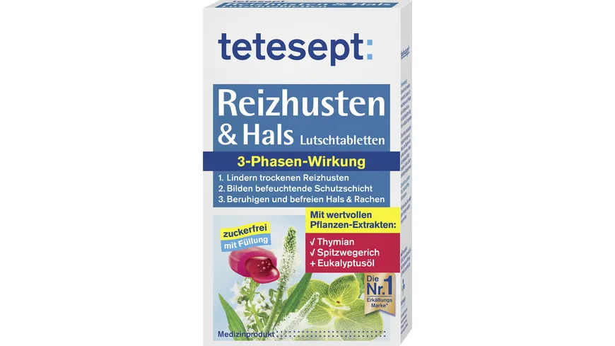 Tetesept Reizhusten Hals Lutschtabletten 3 Phasen Online Bestellen