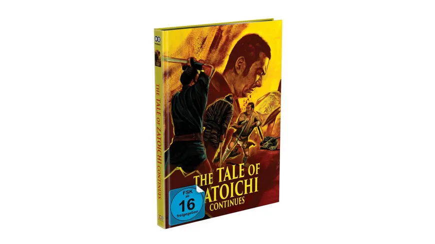 The Tale Of Zatoichi Continues Mediabook Cover A Limited Edition