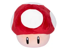 Super Mario Mocchi Mocchi Plueschfigur Red Mushroom