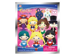 Sailor Moon Anhaenger Serie 1 Taschenclip sortiert eine Packung enthaelt eine zufaellige Figur