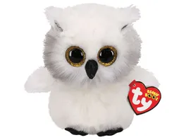 Ty Plueschfigur Austin White Owl 15cm
