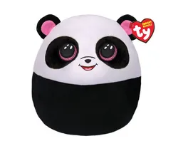 Ty Plueschfigur SQUISHY BEANIES Bamboo Panda 20cm