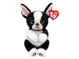 Ty Plueschfigur Beanie Bellies Tink Black White Dog 17 cm