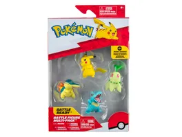 Pokemon Battle Figuren 4er Packung