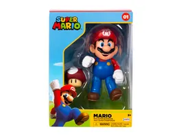 Super Mario Mario 10 cm Figur Sammlerbox