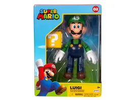 Super Mario Luigi 10 cm Figur Sammlerbox