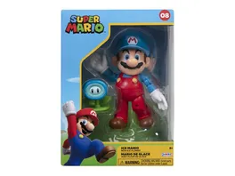 Super Mario Ice Mario 10 cm Figur Sammlerbox