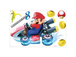 HCM Kinzel RoomMates Wandsticker Mario Kart 8