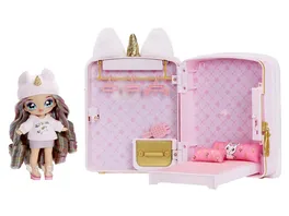 Na Na Na Surprise 3 in 1 Backpack Bedroom Unicorn Playset Britney Sparkles