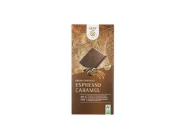 GEPA Spezialitaeten Espresso Caramel Bio Schokolade