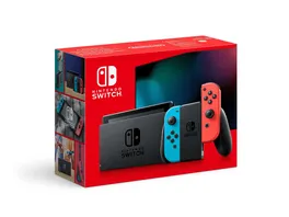 Nintendo Switch Konsole Neon Rot Neon Blau