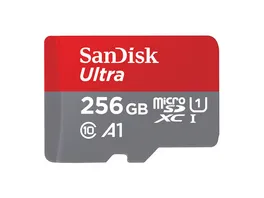 SanDisk microSDXC Ultra 256GB A1 UHS I Cl 10 150MB s Adapter Mobile