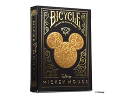 Bicycle Disney Black Gold Mickey