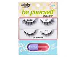 ARDELL Kuenstliche Wimpern Winks be yourself lashes and lip bliss