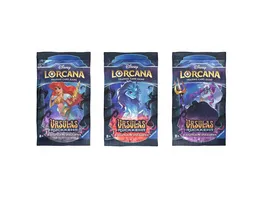 Disney Lorcana Trading Card Game Set 4 Booster Deutsch