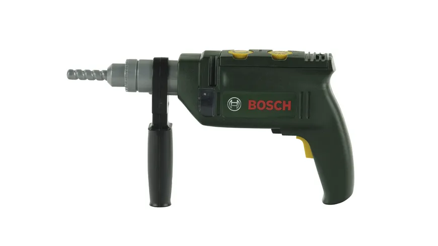 Theo Klein 8410 Bosch Bohrmaschine I Rotierender Bohrer I Coole Licht- und Soundeffekte I Maße: 24,5 cm x 15 cm x 4 cm