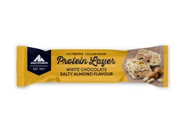 Multipower Protein Layer White Chocolate Salty Almond Proteinriegel 50g