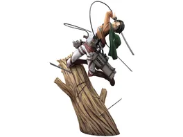 Attack on Titan ARTFXJ Statue 1 8 Levi Renewal Package Ver 28 cm