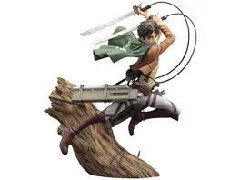 Attack on Titan ARTFXJ Statue 1 8 Eren Yeager Renewal Package Ver 26 cm