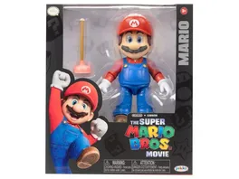 Jakks Pacific Super Mario Movie Mario Figur 13 cm