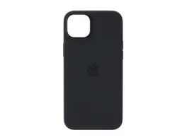 Apple Silikon Case iPhone 15 Plus schwarz