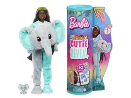 Cutie Reveal Barbie Jungle Series Elephant