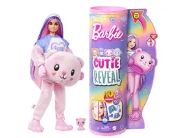 Barbie Cutie Reveal Cozy Cute Serie Teddybaer
