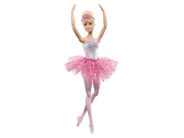 Barbie Dreamtopia Zauberlicht Ballerina blond Puppe mit Leucht Kleid