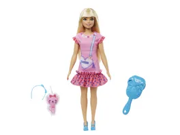 My First Barbie Core Doll with Kitten blonde Haare