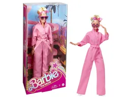 Barbie Signature The Movie Puppe Margot Robbie im rosa Jumpsuit
