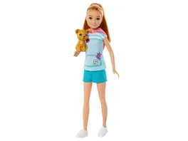 Barbie Stacie Puppe mit Huendchen aus Stacie eine Schwester fuer alle Faelle Spielzeug zum Film und Puppen