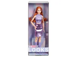 Barbie Signature Barbie Looks 20 Red Head Blue Skirt Outfit