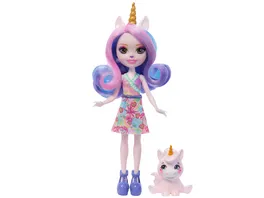 Enchantimals Puppen Sunshine Beach Ulia Unicorn Puppe und Figur