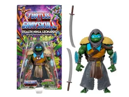 Masters of the Universe Origins Turtles Of Grayskull Stealth Ninja Leonardo Actionfigur Spielzeug TMNT Masters Of Universe