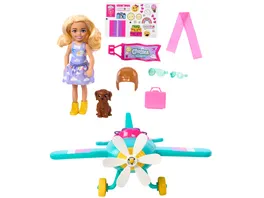 Barbie New Chelsea Can Be Flugzeug