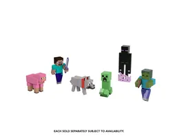 Minecraft Craft A Block Figuren aus dem Sortiment authentischer Charakter aus dem Videospiel 1 Stueck sortiert