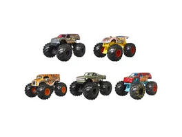 Hot Wheels Monster Trucks Fahrzeuge im Massstab 1 24 Die Cast Spielzeugtrucks zum Sammeln