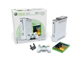 MEGA Microsoft Xbox 360 Spielset zum Nachbauen mit Lichtern 1342 Teile fuer Sammler