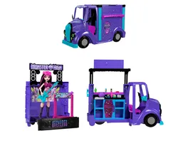 Monster High Draculaura Puppe und Fangtastic Food Truck Spielset